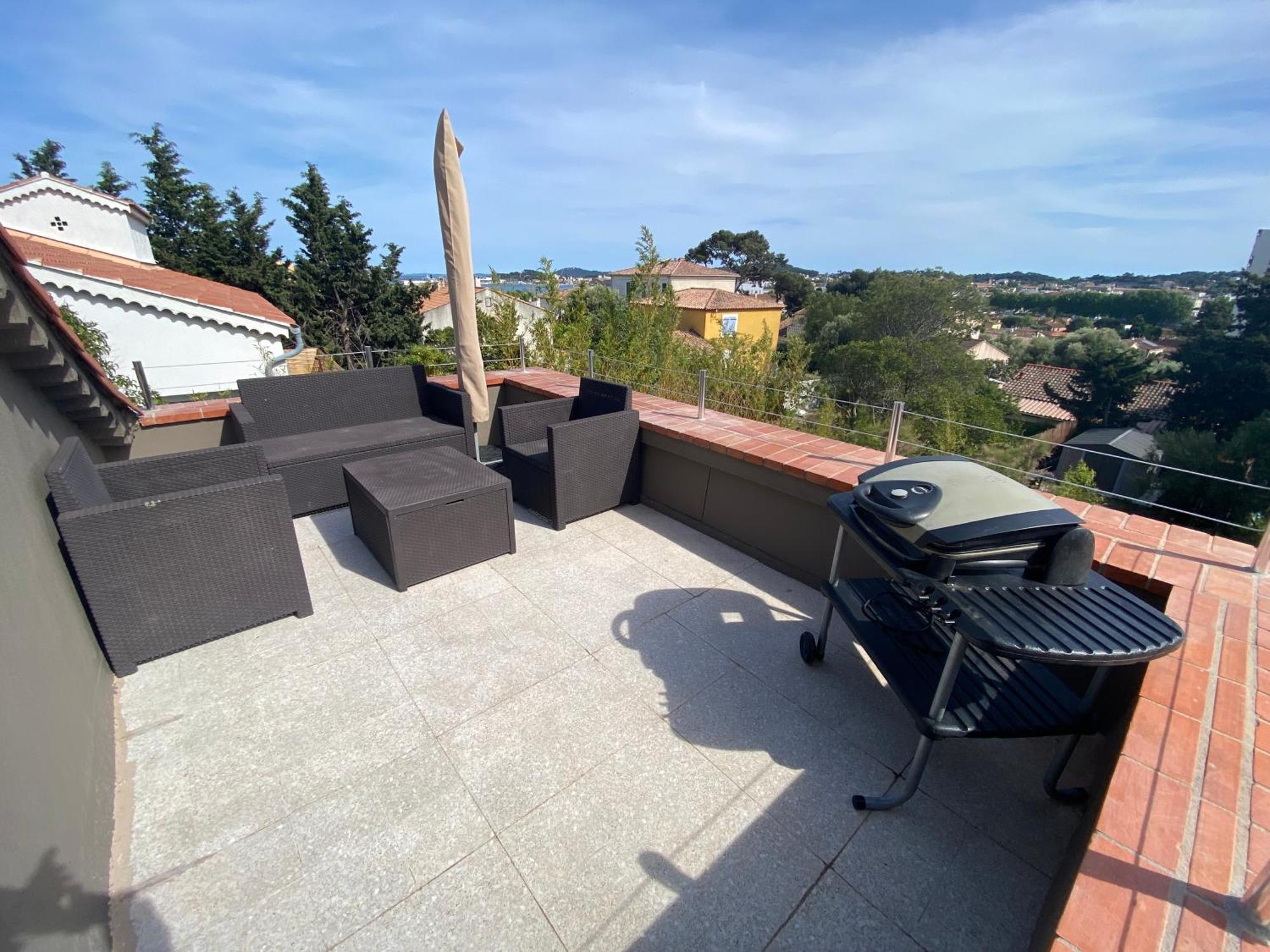 Haut De Villa Vue Mer La Seyne-sur-Mer Exterior photo